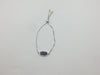 Lapis Silver Edge Bracelet 10X16Mm