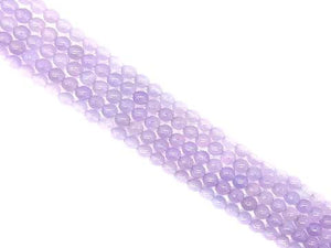Chalcedony Lilac Round Beads 14Mm