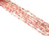 Cherry Quartz 36 Inch Chips 5X8Mm