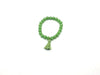 Matte Treated Color Jade Green Tassel Bracelet 8Mm