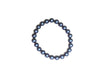 Heat Coloring Shell Pearl Navy Blue Bracelet 8Mm