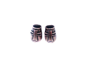 Copper Rose Gold Metal Paets 13X17Mm