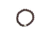 Artificial Opal Tan Metal Guajian Bracelet 8Mm