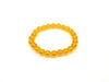 Glass Yellow Bracelet 8Mm