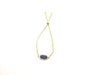 Lapis Gold Edge Bracelet 10X16Mm