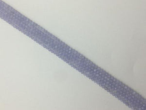 Blue Lace Agate Super Precision Cut Faceted Rounds 3Mm