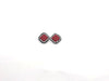 Howlite Red Pendant 17Mm