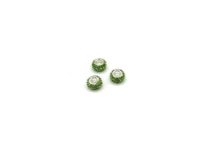 Shambelle Beads G1 Light Green Roundel 8X13Mm