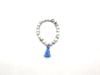 Howlite White Tassel Bracelet 8Mm