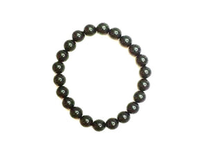 Heat Coloring Shell Pearl Black Bracelet 8Mm