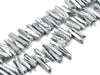 Crystal Quartz Siver Stick 5X25-8X30Mm