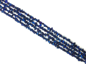 Coated Hematite Blue 16 Inch Chips 5-8Mm