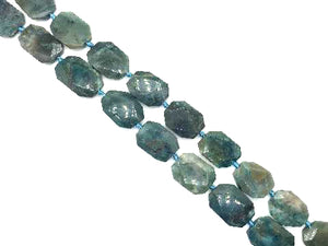 Chrysocolla Faceted Free Form 20-40Mm