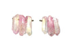 Coated Crystal Quartz Pink Stick Pendant 9X23-10X25