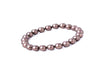 Matte Shell Pearl Brown Bracelet 6Mm