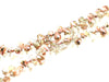 Thunder Polish Glass Crystal Rose Gold Faceted Teardrop 5X7Mm