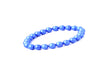 Matte Shell Pearl Royalblue Bracelet 6Mm
