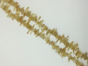 Yellow Hair Crystal Free Form 4X10-5X20Mm