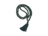 Moss Agate Tassel Necklace 108Pcs 8Mm