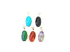 Assorted Stones Pendant 20X30Mm