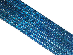 Color Crystal Quartz Aquamarine Round Beads 8Mm
