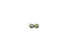 Zircon Silver Apple Green Metal Parts 14Mm