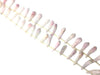 Coated Crystal Quartz Baby Pink Stick 7X30-12X33Mm