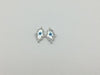 Zircon Silver Metal Parts 14X22Mm
