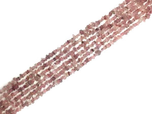 Strawberry Crystal 30 Inch Chips 5X8Mm