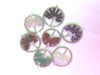 Assorted Stones Pendant 50Mm