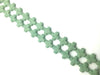 Lava Stone Green Cross 24X24Mm
