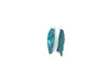 Coated Kynite Blue Pendant 12X38-26X55Mm