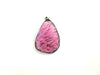 Treated Color Bamboo Coral Pink Pendant 40X45-40X60Mm