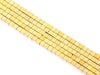 Hematite Gold Cube 6X6Mm
