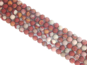 Matte Noreena Jasper Round Beads 6Mm