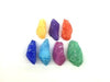 Color Agate Pendant 20X45-30X60Mm