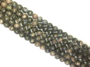 Rhoicite Round Beads 8Mm