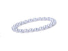 Shell Pearl Slategray Bracelet 6Mm