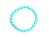 Heat Coloring Shell Pearl Blue Bracelet 8Mm
