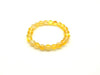 Matte Candy Color Glass Wheat Bracelet 8Mm