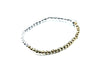 Hematite Gold Siver Bracelet 3Mm
