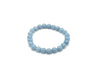 Synthetic Jade Pewter Bracelet 8Mm