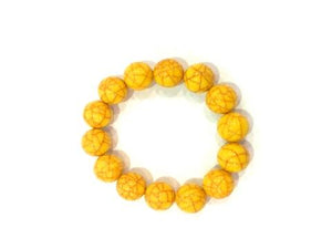 Synthetic Amber Bracelet 16Mm