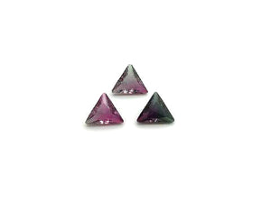 Glass Red Green Triangle Ring Surface 10Mm