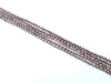 Fresh Water Pearl A Purple Rice 3-3.5Mm