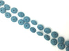 Lava Stone Blue Hollow Circe 20Mm