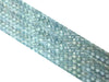 Aquamarine Super Precision Cut Faceted Rounds 8Mm