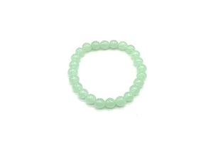 Color Jade Light Green Bracelet 8Mm
