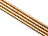 Hematite Gold Heishi 6X1Mm