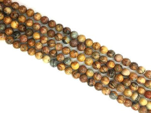 Venus Jasper Round Beads 4Mm